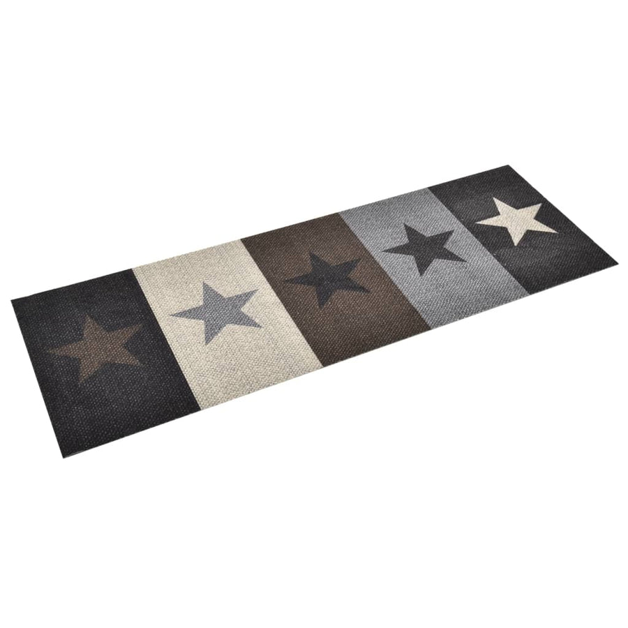Keukenmat Wasbaar Star 45 x 150 cm stars