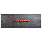 Keukenmat 60x300 cm peper print wasbaar