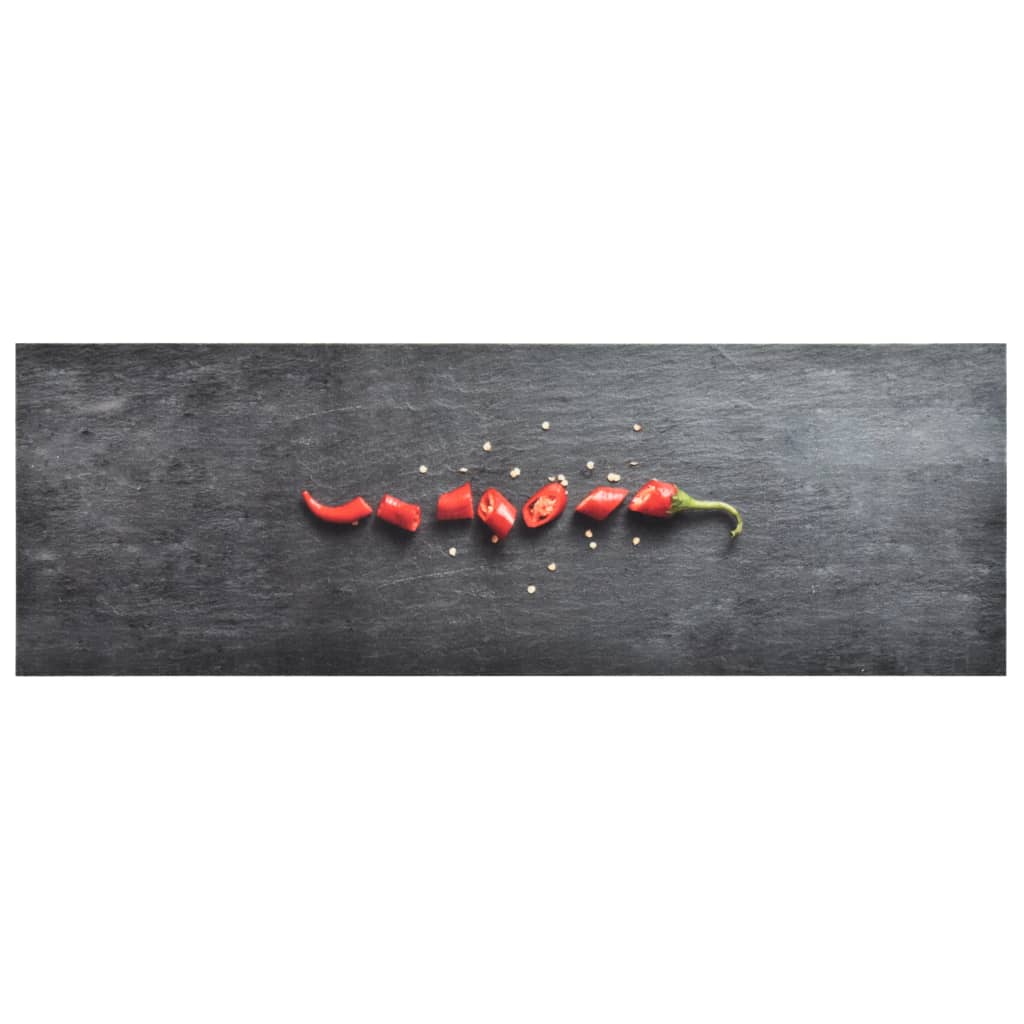 Keukenmat Wasbaar 60 x 300 cm pepper