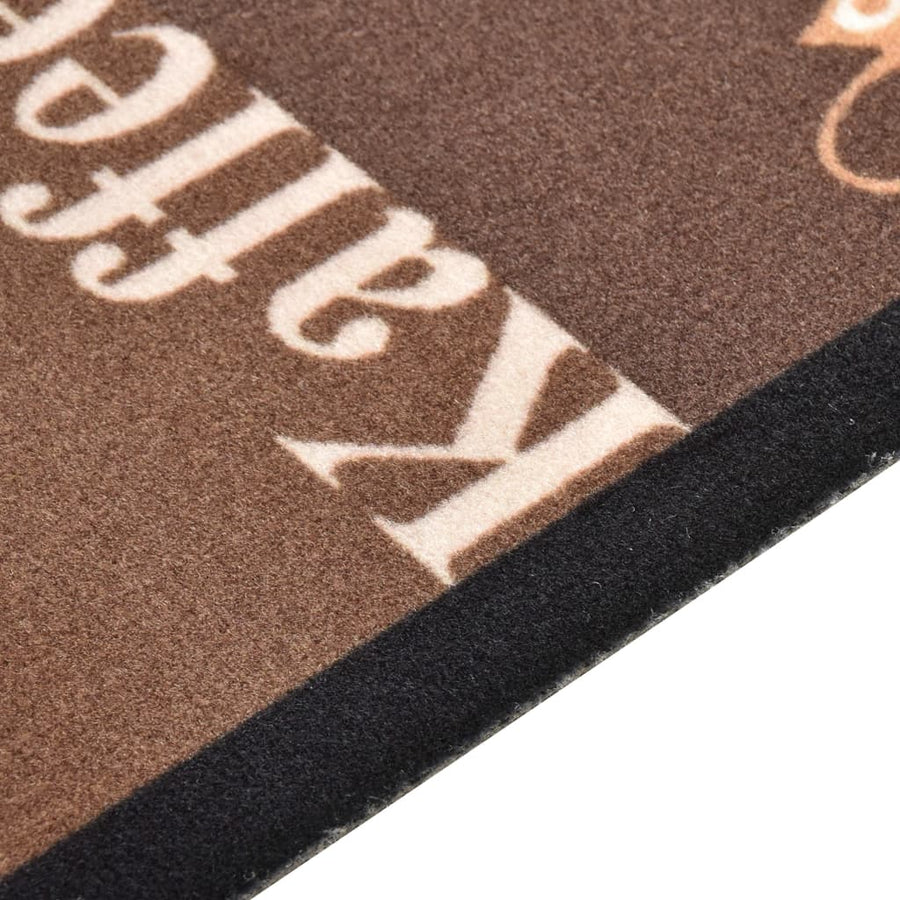 Keukenmat Wasbaar Coffee Bruin 60 x 180 cm coffee brown