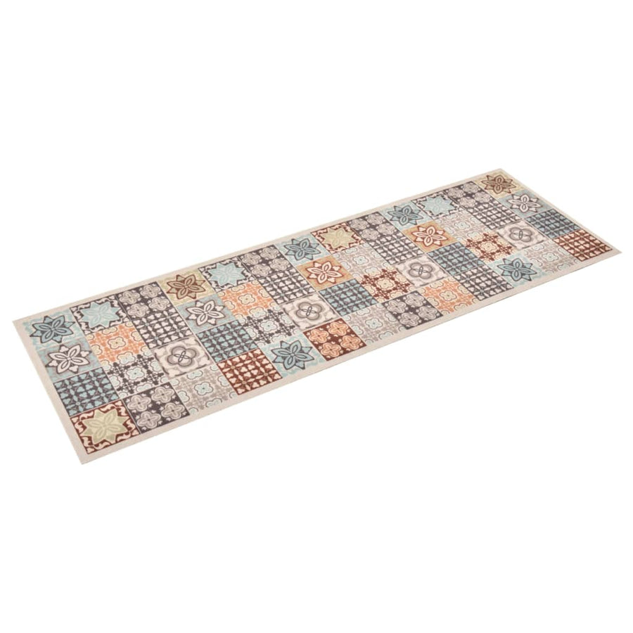 Keukenmat Wasbaar 45 x 150 cm mosaic colour
