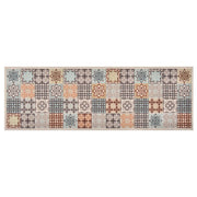 Washable Kitchen Mat Mosaic Colour 60x180 cm