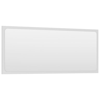 2-delige Badkamermeubelset spaanplaat wit Wit