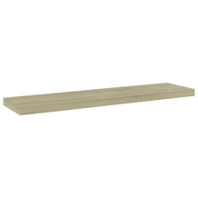 Wandschappen 0X10X1,5 Cm Spaanplaat Kleurig Sonoma Eiken 4 40 x 10 x 1.5 cm
