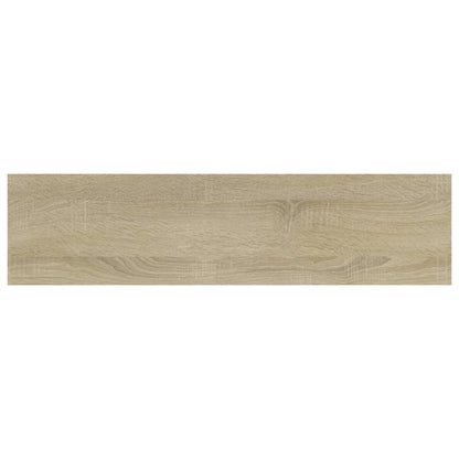 Wandschappen 0X10X1,5 Cm Spaanplaat Kleurig Sonoma Eiken 4 40 x 10 x 1.5 cm