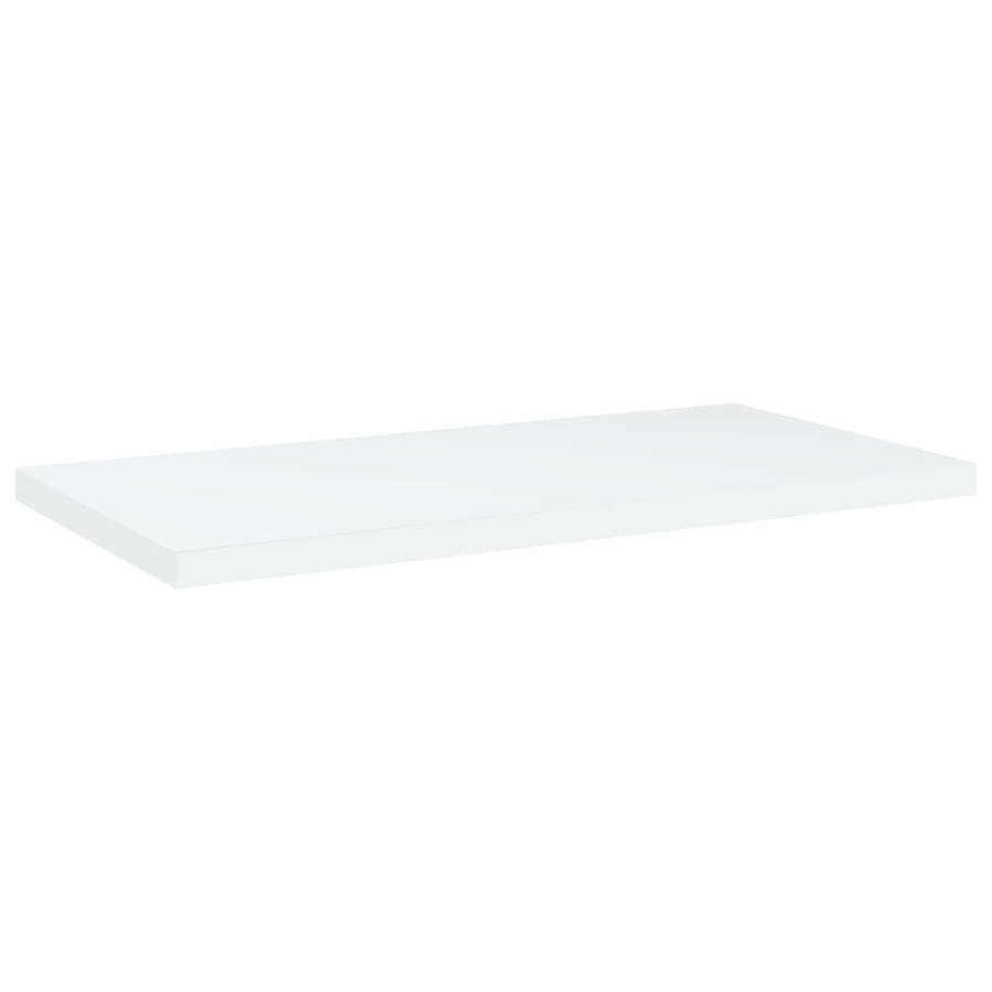 Wandschappen 0X20X1,5 Cm Spaanplaat Wit 4 40 x 20 x 1.5 cm