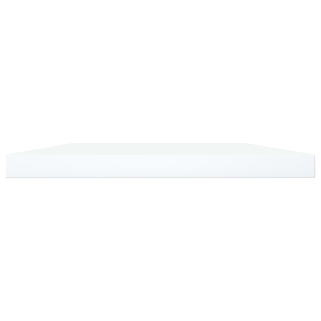 Wandschappen 8 st 40x20x1,5 cm bewerkt hout wit