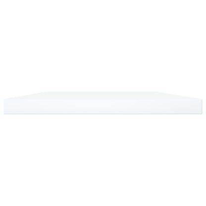 Wandschappen 8 st 40x20x1,5 cm bewerkt hout wit