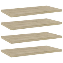 Wandschappen 0X20X1,5 Cm Spaanplaat Kleurig Sonoma Eiken 4 40 x 20 x 1.5 cm