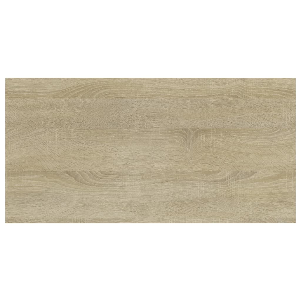 Wandschappen 0X20X1,5 Cm Spaanplaat Kleurig Sonoma Eiken 4 40 x 20 x 1.5 cm