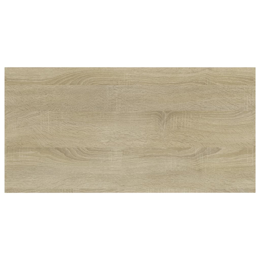 Wandschappen 0X20X1,5 Cm Spaanplaat Kleurig Sonoma Eiken 4 40 x 20 x 1.5 cm