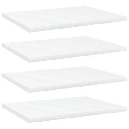 Wandschappen 0X30X1,5 Cm Spaanplaat Wit 4 40 x 30 x 1.5 cm