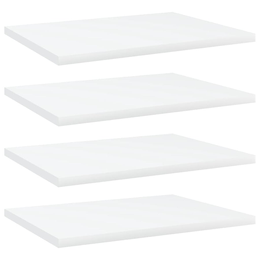 Wandschappen 0X30X1,5 Cm Spaanplaat Wit 4 40 x 30 x 1.5 cm