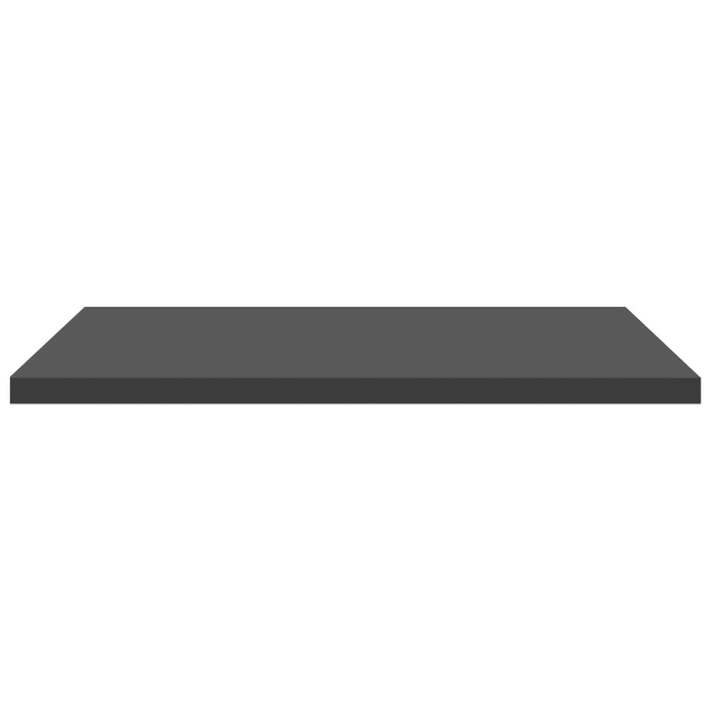 Wandschappen 4 st 40x30x1,5 cm spaanplaat grijs