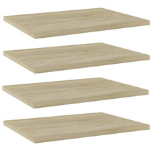 Wandschappen 0X30X1,5 Cm Spaanplaat Kleurig Sonoma Eiken 4 40 x 30 x 1.5 cm
