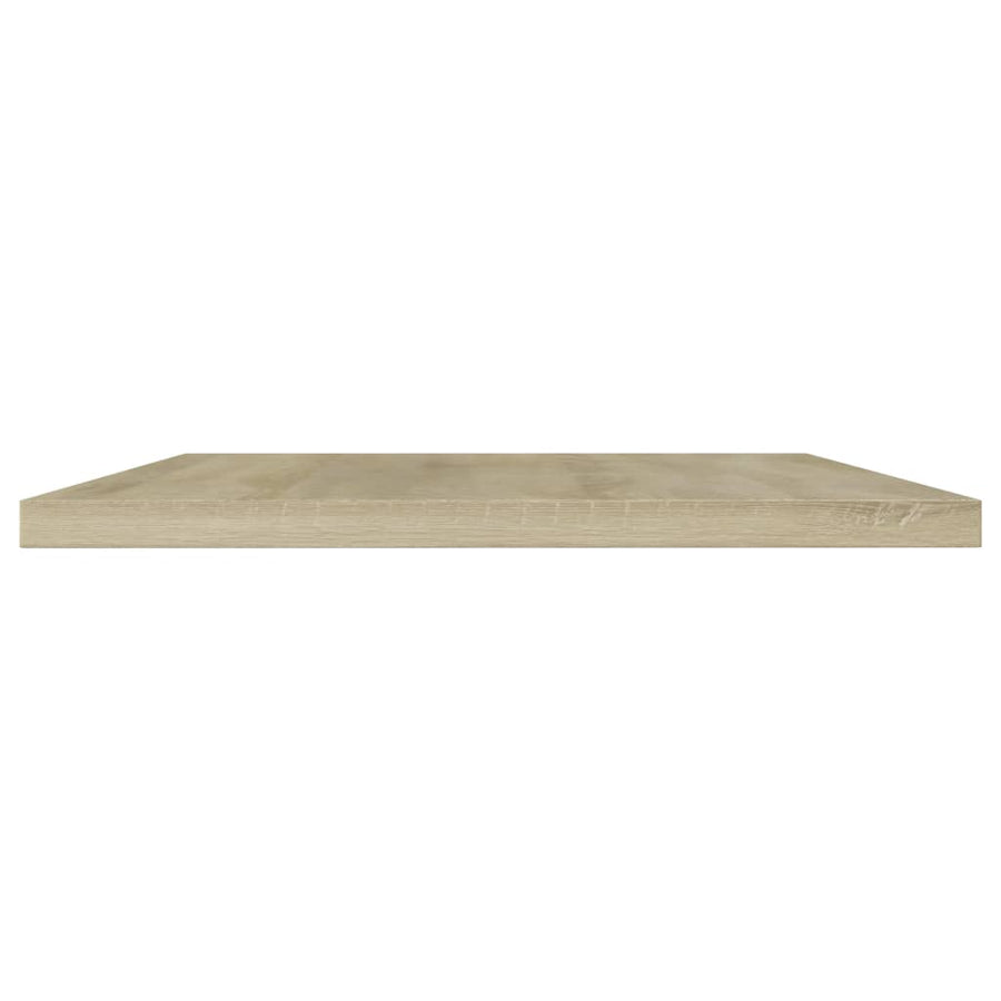 Wandschappen 0X30X1,5 Cm Spaanplaat Kleurig Sonoma Eiken 4 40 x 30 x 1.5 cm