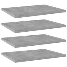 Wandschappen 0X30X1,5 Cm Spaanplaat Betongrijs 4 40 x 30 x 1.5 cm