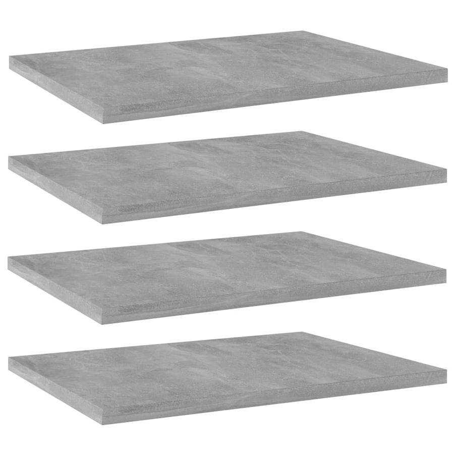 Wandschappen 0X30X1,5 Cm Spaanplaat Betongrijs 4 40 x 30 x 1.5 cm