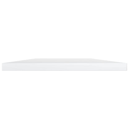 Wandschappen 4 st 40x30x1,5 cm bewerkt hout hoogglans wit