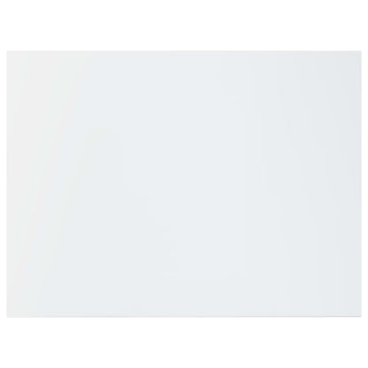 Wandschappen 4 st 40x30x1,5 cm bewerkt hout hoogglans wit