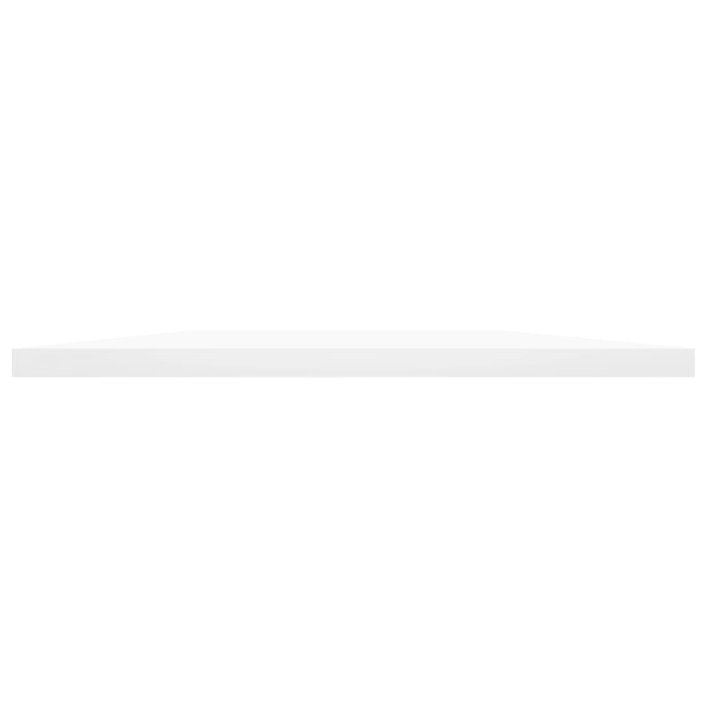 Wandschappen 40X40X1,5 Cm Bewerkt Hout Wit 40 x 40 x 1.5 cm