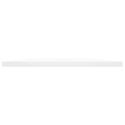 Wandschappen 40X40X1,5 Cm Bewerkt Hout Wit 40 x 40 x 1.5 cm