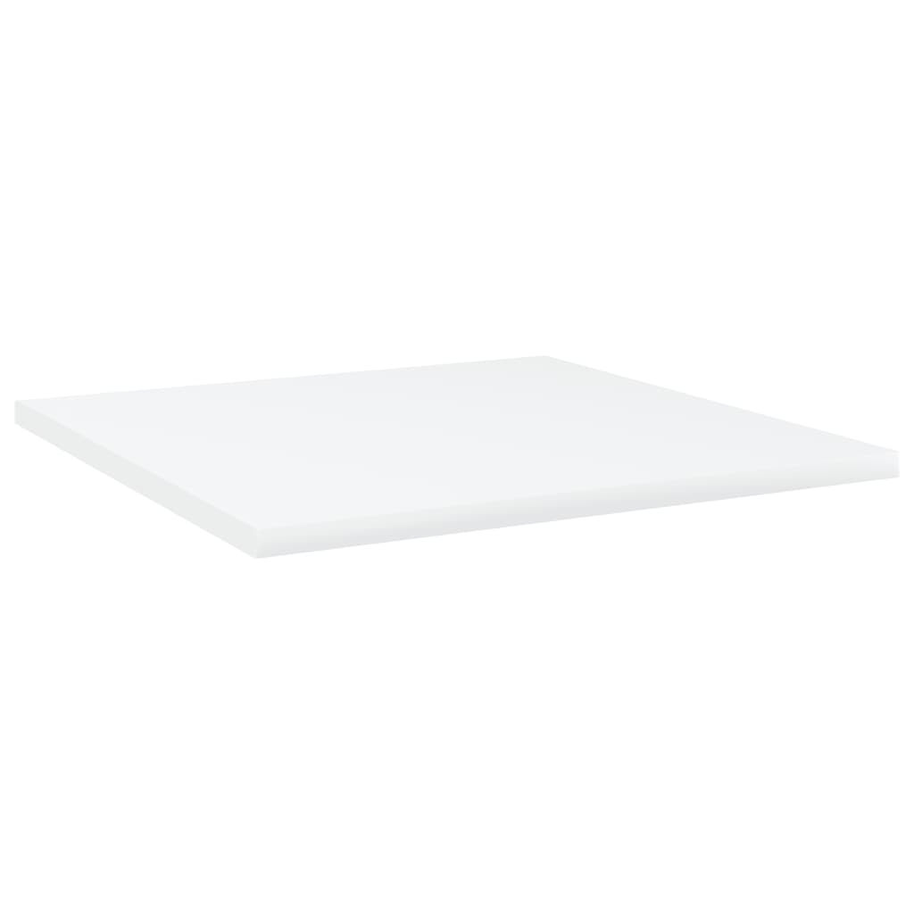 Wandschappen 8 st 40x40x1,5 cm spaanplaat wit