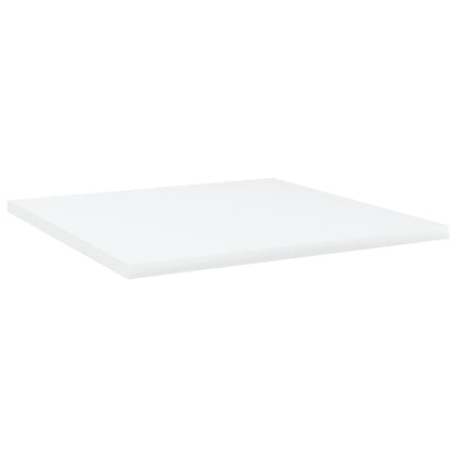 Wandschappen 8 st 40x40x1,5 cm spaanplaat wit