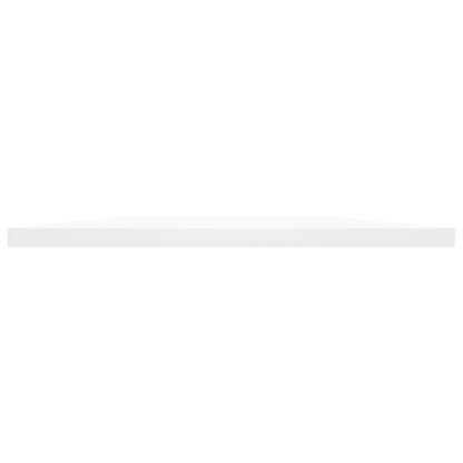 Wandschappen 8 st 40x40x1,5 cm spaanplaat wit