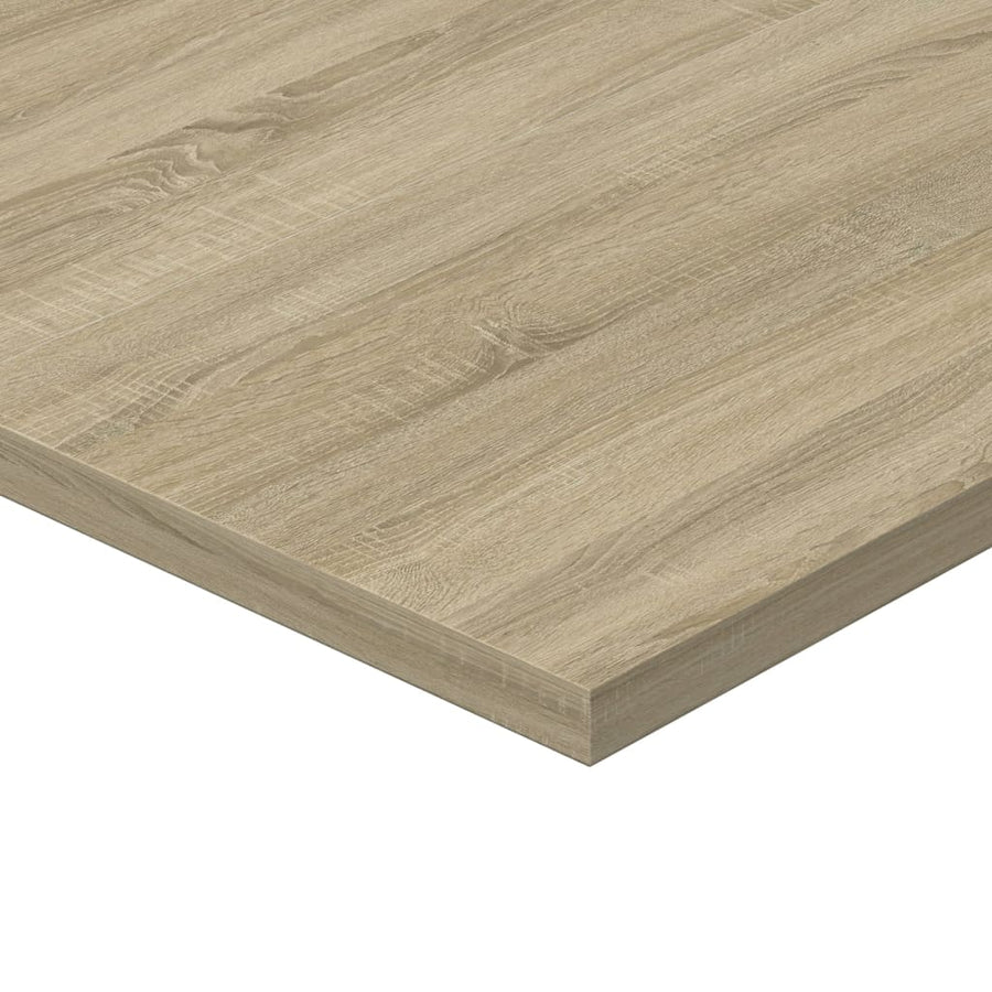 Wandschappen 40X40X1,5 Cm Spaanplaat Kleurig Sonoma Eiken 40 x 40 x 1.5 cm