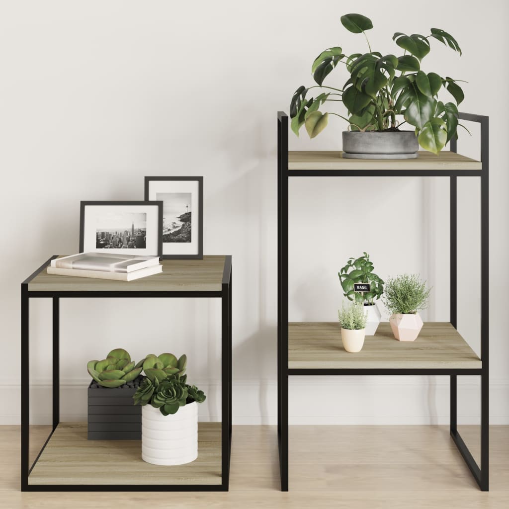 Wandschappen 40X40X1,5 Cm Spaanplaat Kleurig Sonoma Eiken 40 x 40 x 1.5 cm