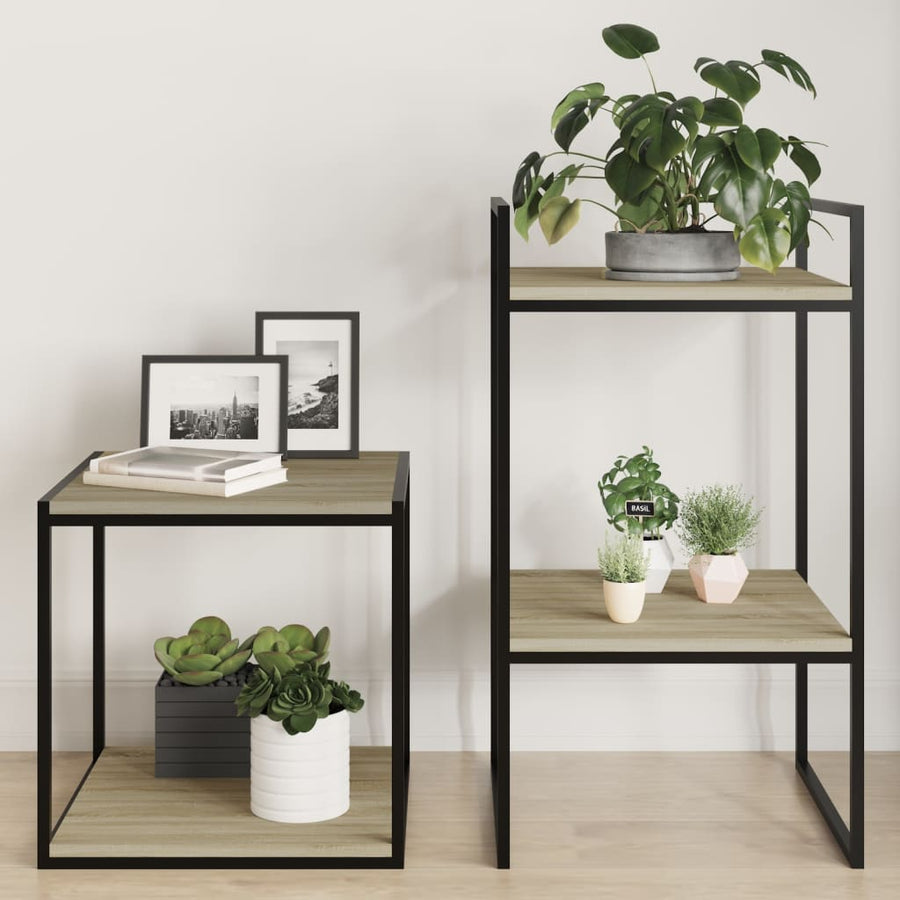 Wandschappen 40X40X1,5 Cm Spaanplaat Kleurig Sonoma Eiken 40 x 40 x 1.5 cm