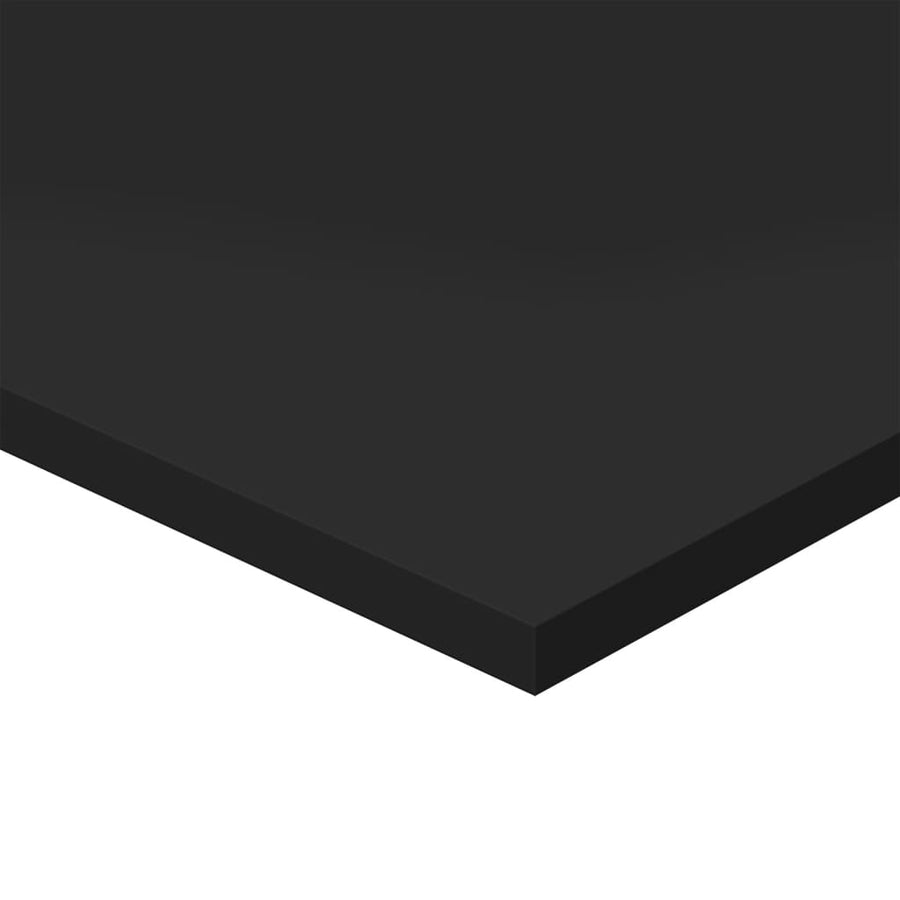 Wandschappen 8 st 40x40x1,5 cm bewerkt hout hoogglans zwart