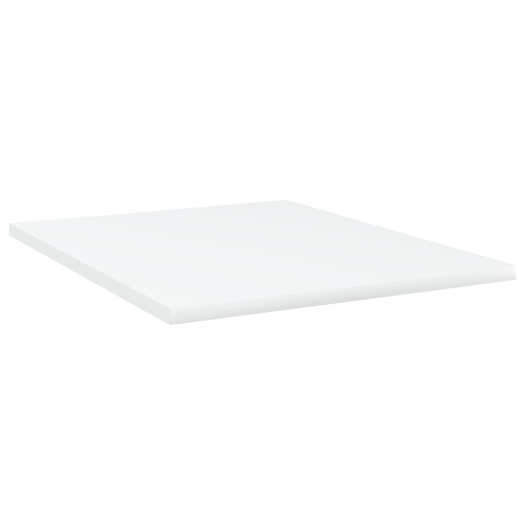 Wandschappen 8 st 40x50x1,5 cm spaanplaat wit