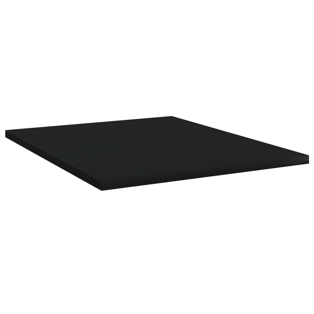 Wandschappen 8 st 40x50x1,5 cm bewerkt hout zwart
