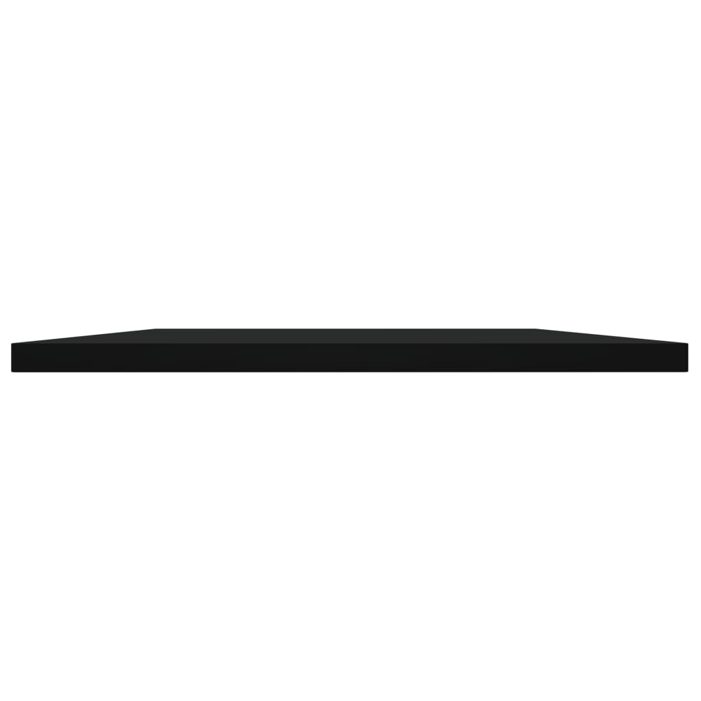 Wandschappen 8 st 40x50x1,5 cm bewerkt hout zwart