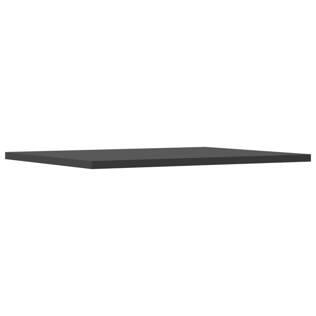 Wandschappen 4 st 40x50x1,5 cm spaanplaat grijs