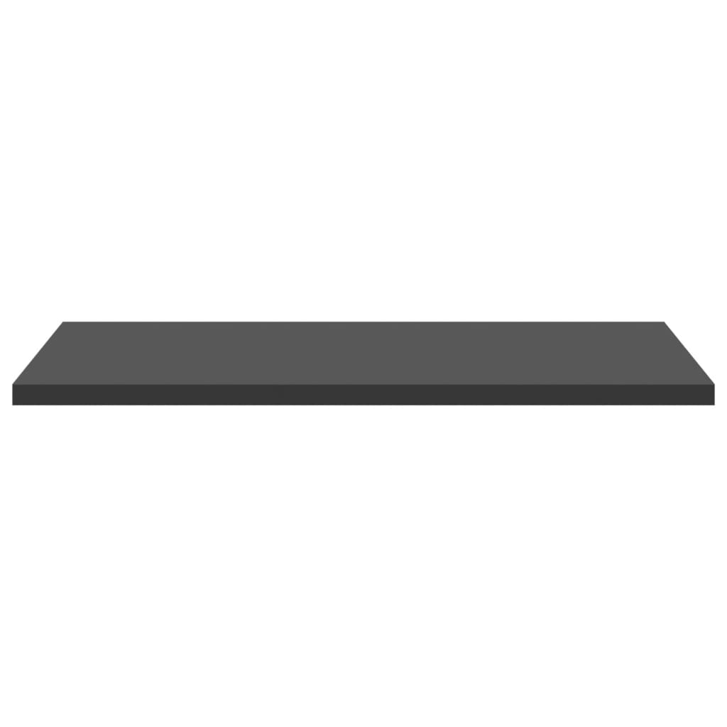 Wandschappen 4 st 40x50x1,5 cm spaanplaat grijs