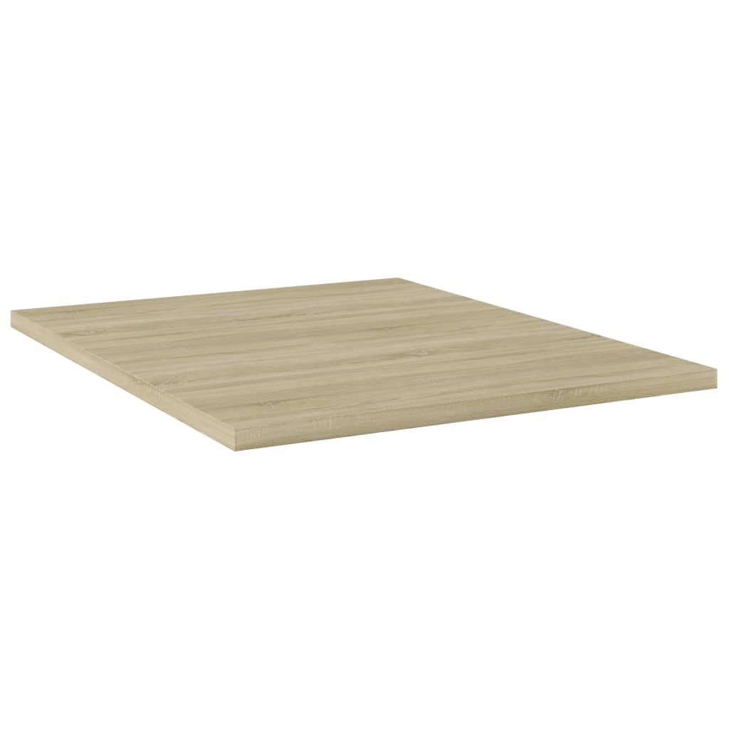 Wandschappen 4 st 40x50x1,5 cm spaanplaat sonoma eikenkleurig
