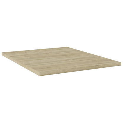 Wandschappen 4 st 40x50x1,5 cm spaanplaat sonoma eikenkleurig