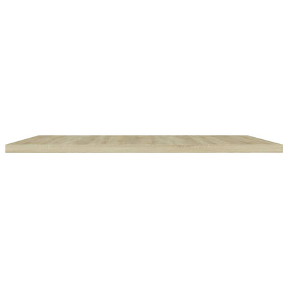 Wandschappen 4 st 40x50x1,5 cm spaanplaat sonoma eikenkleurig