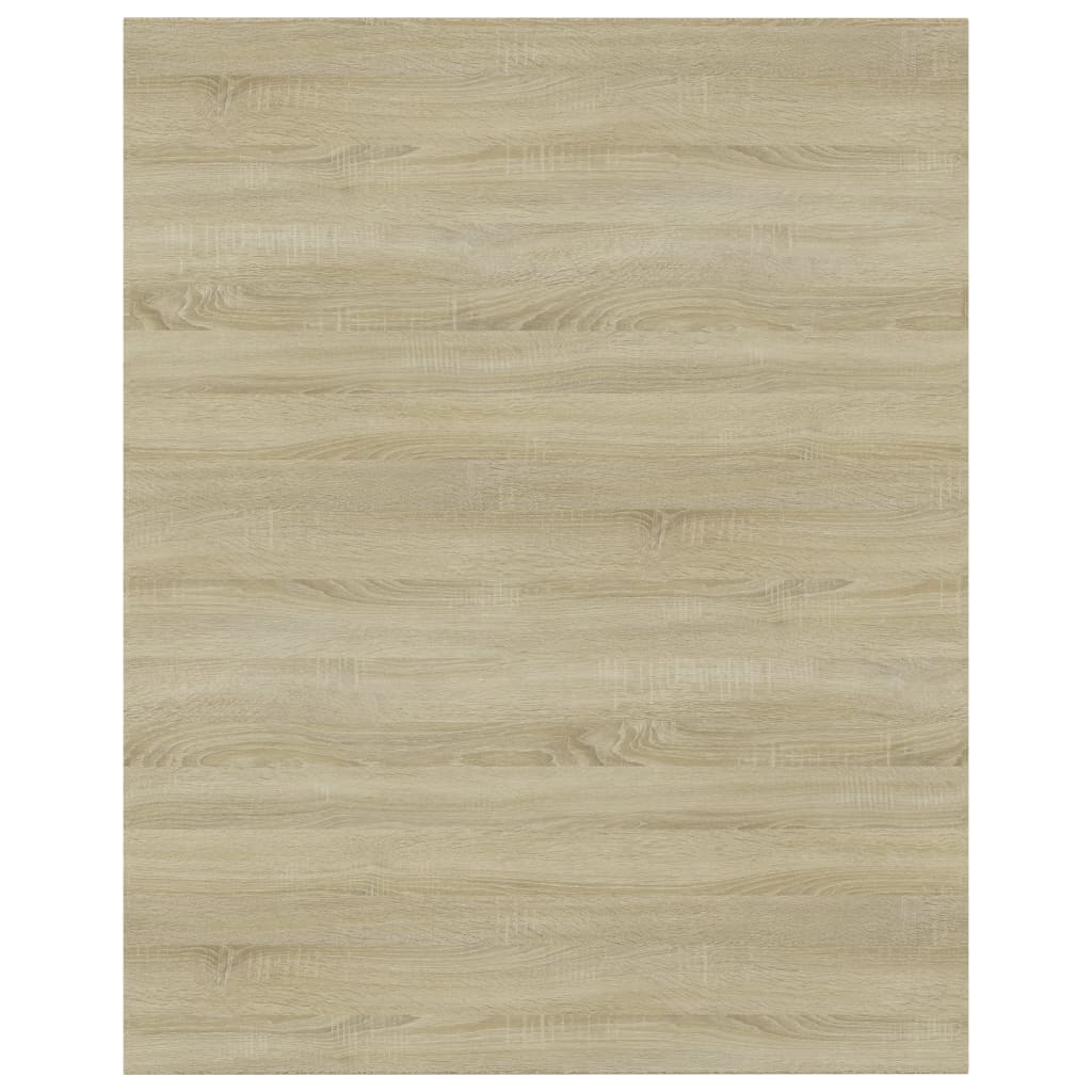 Wandschappen 4 st 40x50x1,5 cm spaanplaat sonoma eikenkleurig