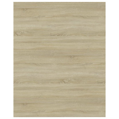 Wandschappen 4 st 40x50x1,5 cm spaanplaat sonoma eikenkleurig