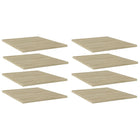 Wall Shelves 40X50X1.5 Cm Particle Board Sonoma Oak Colored 8
