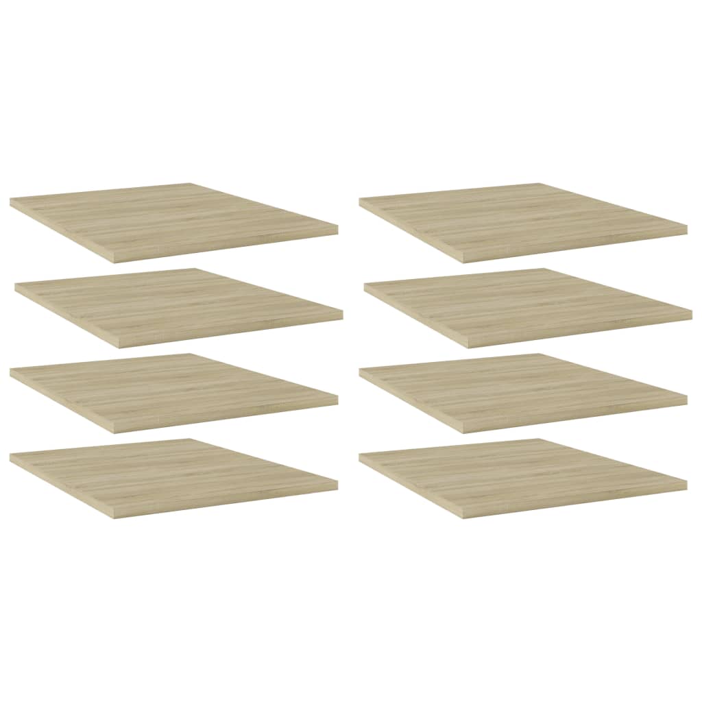 Wandschappen 40X50X1,5 Cm Spaanplaat Kleurig Sonoma Eiken 8