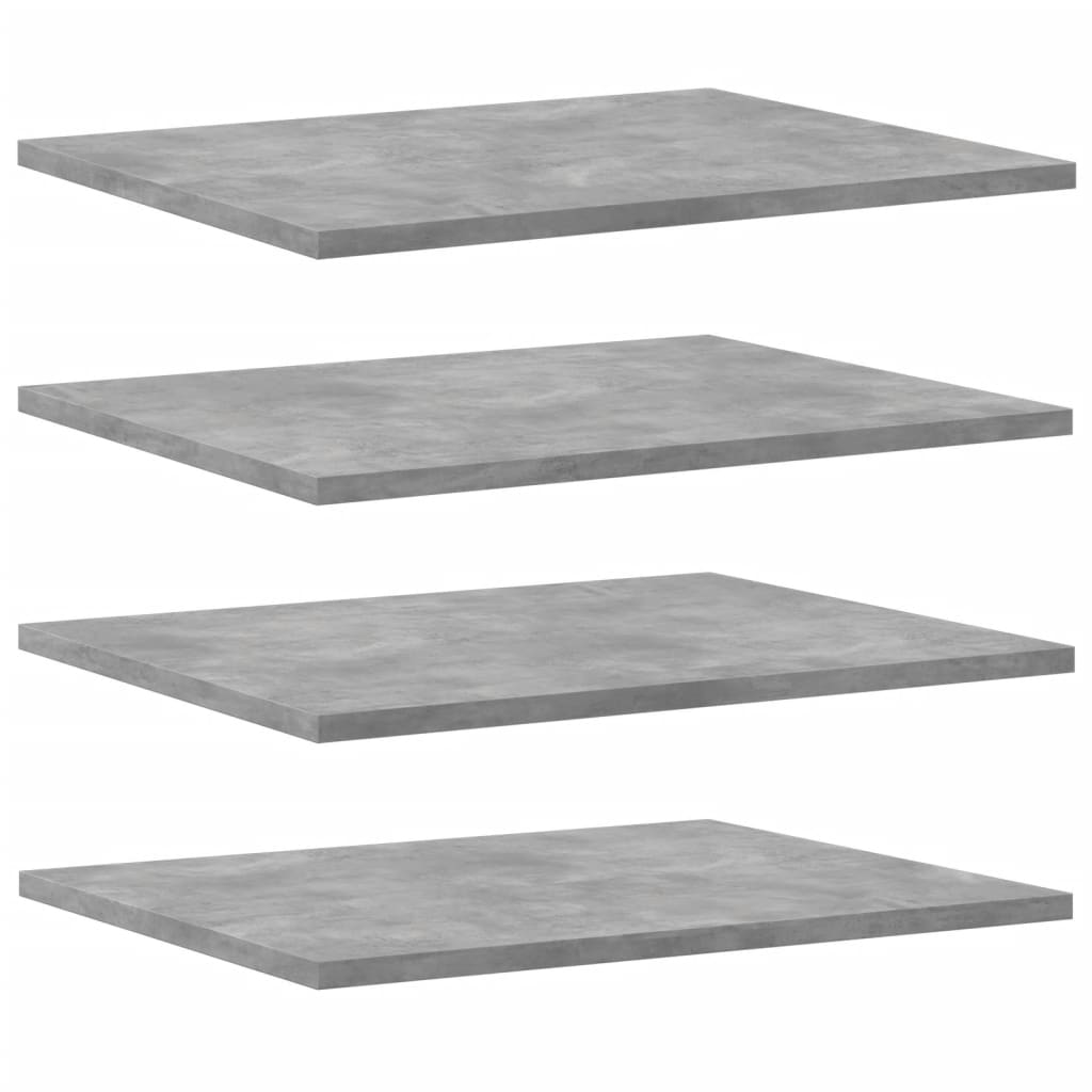 Wandschappen 40X50X1,5 Cm Bewerkt Hout Betongrijs 8