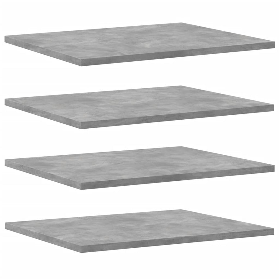 Wandschappen 40X50X1,5 Cm Bewerkt Hout Betongrijs 8