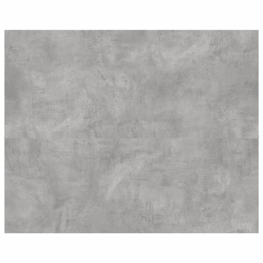 Wandschappen 40X50X1,5 Cm Bewerkt Hout Betongrijs 8