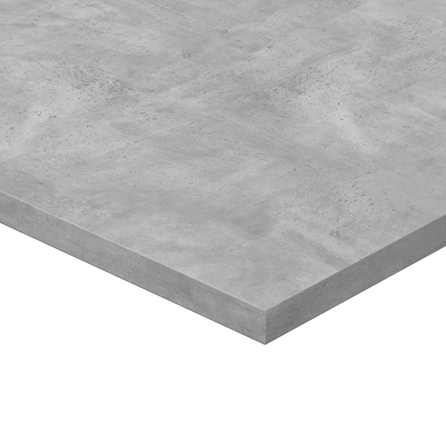 Wandschappen 40X50X1,5 Cm Bewerkt Hout Betongrijs 8