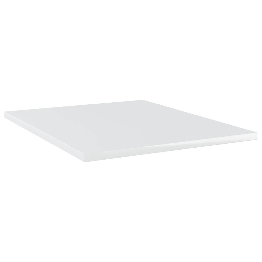 Wandschappen 40X50X1,5 Cm Bewerkt Hout Hoogglans Wit 4